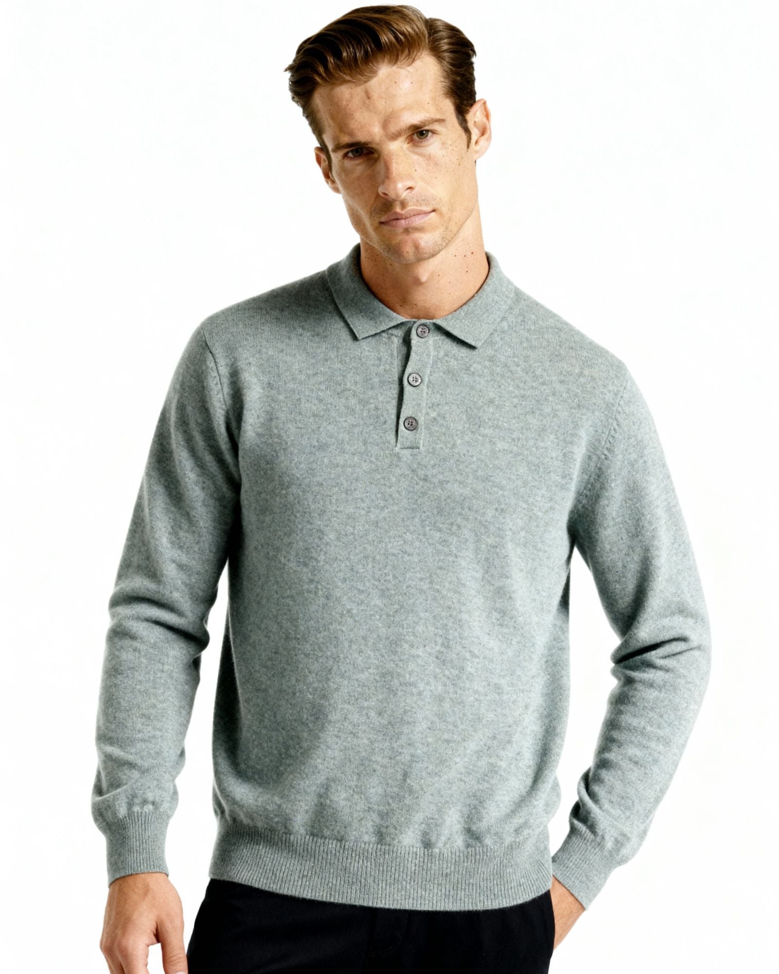 100% Cashmere Polo